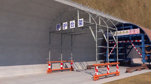 水磨沟区隧道施工动画制作公司 - 隧道施工工艺和施工方法 - 隧道施工汇报动画视频 - bim 工程施工动画